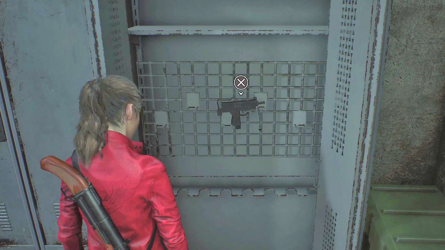 Resident Evil 2 Unlock Armory | STARS Office computer drive location - GameRevolution